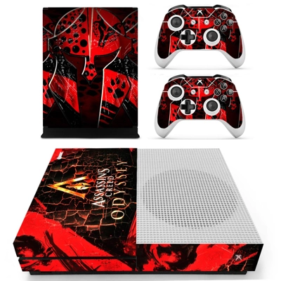 Assassins Creed Odyssey decal skin for Xbox one S Console .. Assassins Creed Odyssey decal skin for Xbox one S Console ..