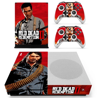 Red Dead Redemption 2 decal skin for Xbox one S Console an.. Red Dead Redemption 2 decal skin for Xbox one S Console an..
