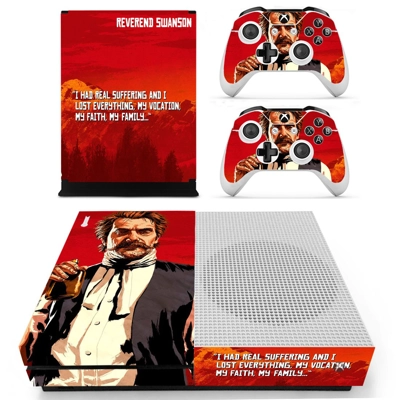 Red Dead Redemption 2 decal skin for Xbox one S Console an.. Red Dead Redemption 2 decal skin for Xbox one S Console an..