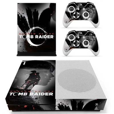 Shadow of the tomb raider decal skin for Xbox one S Consol.. Shadow of the tomb raider decal skin for Xbox one S Consol..