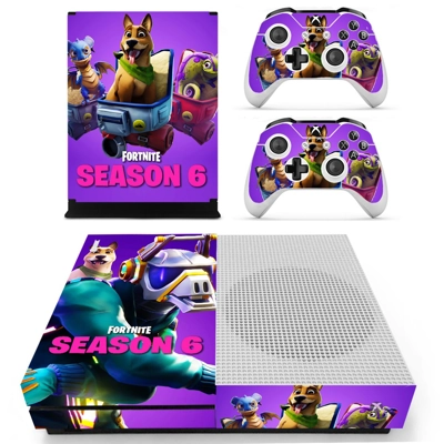 Fortnite decal skin for Xbox one S Console and 2 Controllers Fortnite decal skin for Xbox one S Console and 2 Controllers