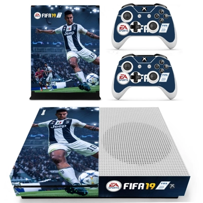 FIFA 19 decal skin for Xbox one S Console and 2 Controllers FIFA 19 decal skin for Xbox one S Console and 2 Controllers