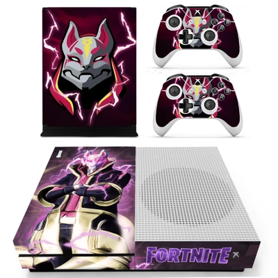 Fortnite decal skin for Xbox one S Console and 2 Controllers Fortnite decal skin for Xbox one S Console and 2 Controllers