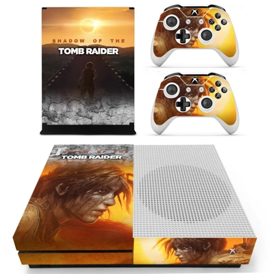 Shadow of the tomb raider decal skin for Xbox one S Consol.. Shadow of the tomb raider decal skin for Xbox one S Consol..