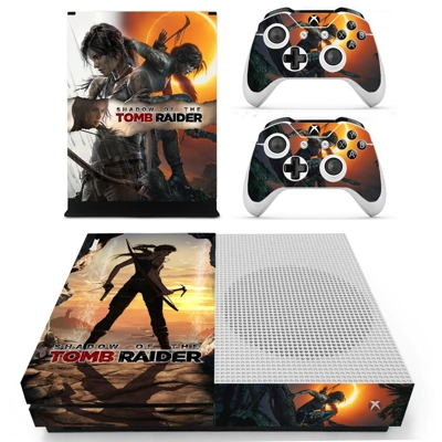 Shadow of the tomb raider decal skin for Xbox one S Consol.. Shadow of the tomb raider decal skin for Xbox one S Consol..