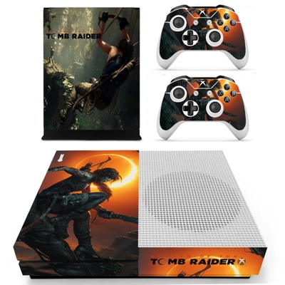 Shadow of the tomb raider decal skin for Xbox one S Consol.. Shadow of the tomb raider decal skin for Xbox one S Consol..