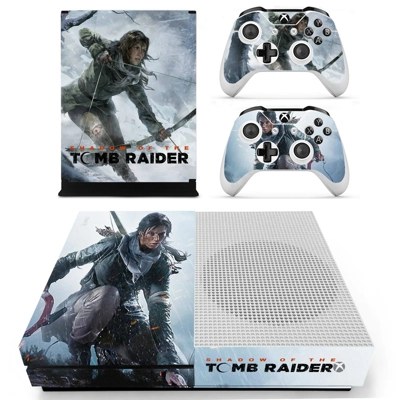 Shadow of the tomb raider decal skin for Xbox one S Consol.. Shadow of the tomb raider decal skin for Xbox one S Consol..