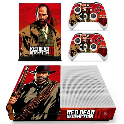 Red Dead Redemption 2 decal skin for Xbox one S Console an.. Red Dead Redemption 2 decal skin for Xbox one S Console an..