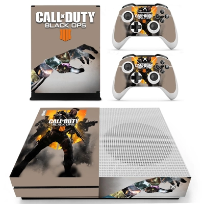 Call of Duty Black ops 4 decal skin for Xbox one S Console.. Call of Duty Black ops 4 decal skin for Xbox one S Console..