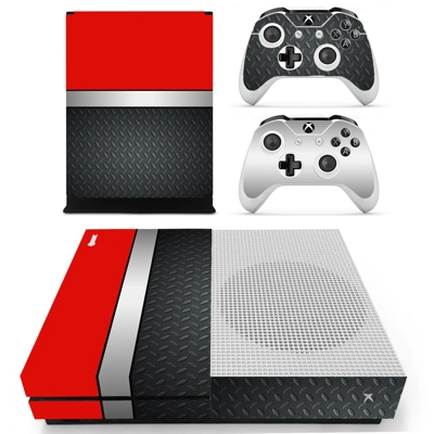 Metal floor decal skin for Xbox one S Console and 2 Contro.. Metal floor decal skin for Xbox one S Console and 2 Contro..