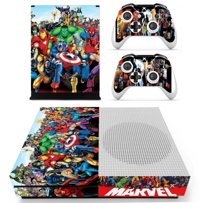 Super Heroes decal skin for Xbox one S Console and 2 Contr.. Super Heroes decal skin for Xbox one S Console and 2 Contr..