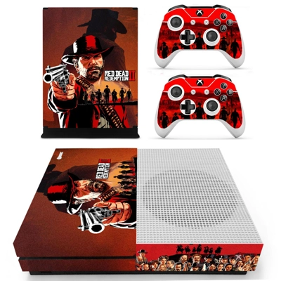 Red Dead Redemption 2 decal skin for Xbox one S Console an.. Red Dead Redemption 2 decal skin for Xbox one S Console an..