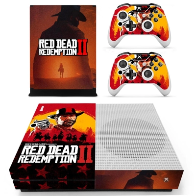 Red Dead Redemption 2 decal skin for Xbox one S Console an.. Red Dead Redemption 2 decal skin for Xbox one S Console an..