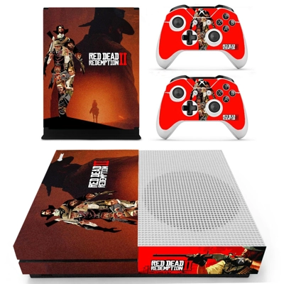 Red Dead Redemption 2 decal skin for Xbox one S Console an.. Red Dead Redemption 2 decal skin for Xbox one S Console an..