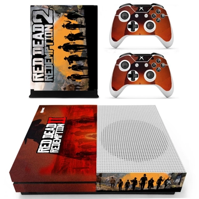 Red Dead Redemption 2 decal skin for Xbox one S Console an.. Red Dead Redemption 2 decal skin for Xbox one S Console an..