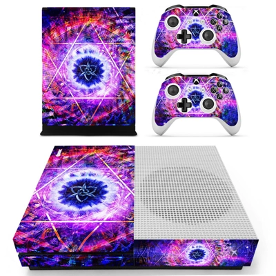 Floral star decal skin for Xbox one S Console and 2 Contro.. Floral star decal skin for Xbox one S Console and 2 Contro..