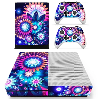 Floral design decal skin for Xbox one S Console and 2 Cont.. Floral design decal skin for Xbox one S Console and 2 Cont..