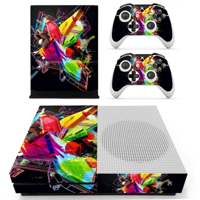 Tech wallpaper decal skin for Xbox one S Console and 2 Con.. Tech wallpaper decal skin for Xbox one S Console and 2 Con..