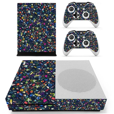 Sticker bomb decal skin for Xbox one S Console and 2 Contr.. Sticker bomb decal skin for Xbox one S Console and 2 Contr..