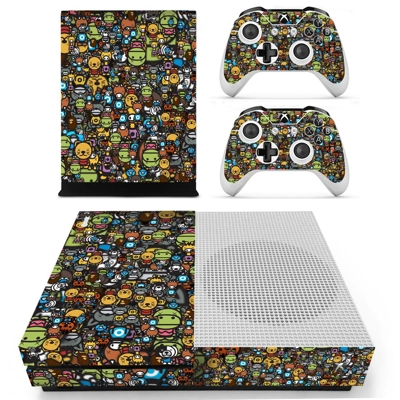 Sticker bomb decal skin for Xbox one S Console and 2 Contr.. Sticker bomb decal skin for Xbox one S Console and 2 Contr..