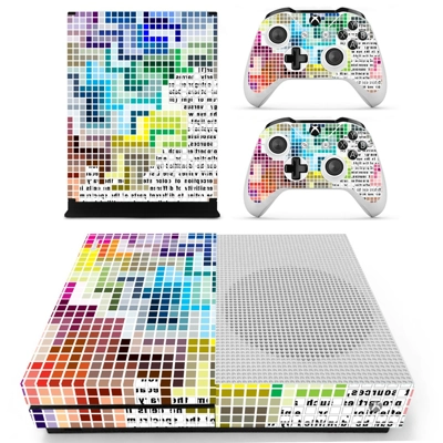 Tech wallpaper decal skin for Xbox one S Console and 2 Con.. Tech wallpaper decal skin for Xbox one S Console and 2 Con..