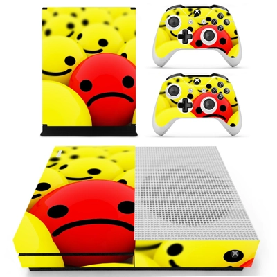 Emoji decal skin for Xbox one S Console and 2 Controllers Emoji decal skin for Xbox one S Console and 2 Controllers