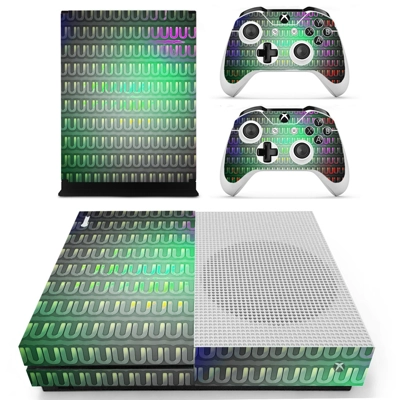 Tech wallpaper decal skin for Xbox one S Console and 2 Con.. Tech wallpaper decal skin for Xbox one S Console and 2 Con..
