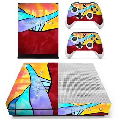 Ride the rainbows decal skin for Xbox one S Console and 2 .. Ride the rainbows decal skin for Xbox one S Console and 2 ..