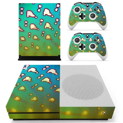 Clipart decal skin for Xbox one S Console and 2 Controllers Clipart decal skin for Xbox one S Console and 2 Controllers