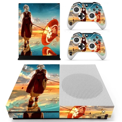 Anime water umbrella decal skin for Xbox one S Console and.. Anime water umbrella decal skin for Xbox one S Console and..