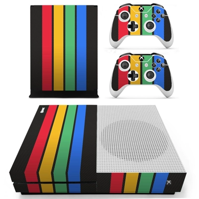 Colorful Columns decal skin for Xbox one S Console and 2 C.. Colorful Columns decal skin for Xbox one S Console and 2 C..