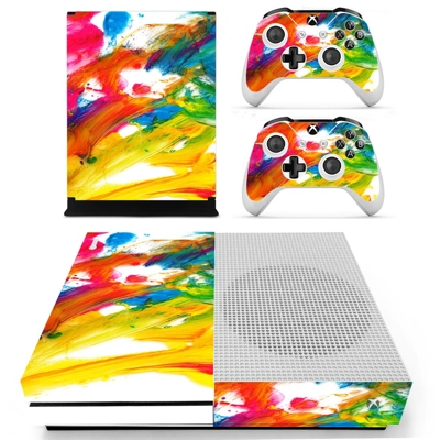 Colorful Wallpaper decal skin for Xbox one S Console and 2.. Colorful Wallpaper decal skin for Xbox one S Console and 2..