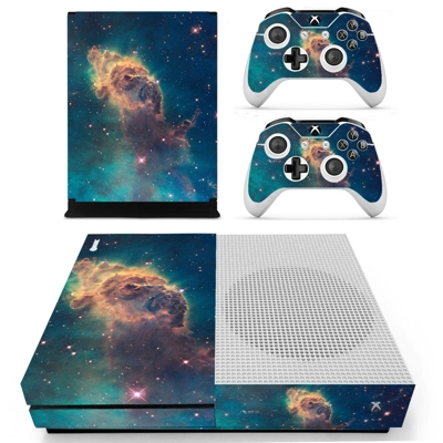 Space objects decal skin for Xbox one S Console and 2 Cont.. Space objects decal skin for Xbox one S Console and 2 Cont..