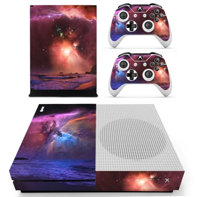Sky Cloud decal skin for Xbox one S Console and 2 Controllers