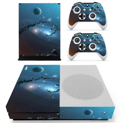Space Planet decal skin for Xbox one S Console and 2 Controllers
