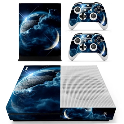 Planet View decal skin for Xbox one S Console and 2 Contro.. Planet View decal skin for Xbox one S Console and 2 Contro..
