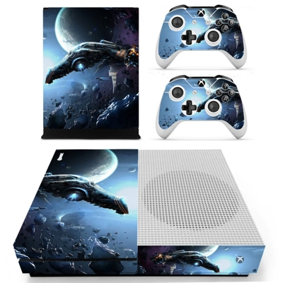 Tech wallpaper decal skin for Xbox one S Console and 2 Con.. Tech wallpaper decal skin for Xbox one S Console and 2 Con..