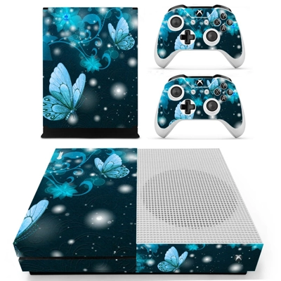 Butterflies decal skin for Xbox one S Console and 2 Contro.. Butterflies decal skin for Xbox one S Console and 2 Contro..