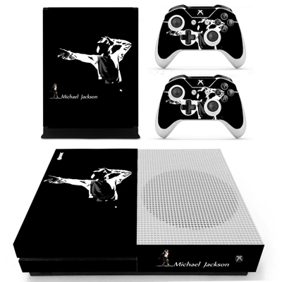 Michael Jackson decal skin for Xbox one S Console and 2 Co.. Michael Jackson decal skin for Xbox one S Console and 2 Co..