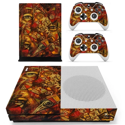 Renacer decal skin for Xbox one S Console and 2 Controllers Renacer decal skin for Xbox one S Console and 2 Controllers