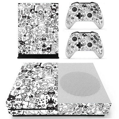 Sticker bomb decal skin for Xbox one S Console and 2 Contr.. Sticker bomb decal skin for Xbox one S Console and 2 Contr..
