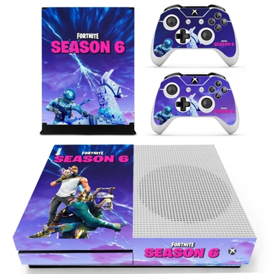 Fortnite decal skin for Xbox one S Console and 2 Controllers