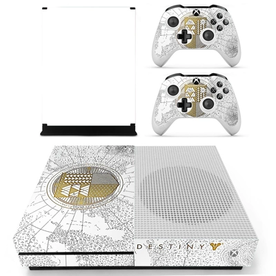 Destiny decal skin for Xbox one S Console and 2 Controllers Destiny decal skin for Xbox one S Console and 2 Controllers