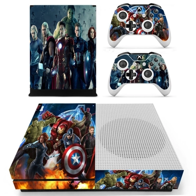 Super Heroes decal skin for Xbox one S Console and 2 Contr.. Super Heroes decal skin for Xbox one S Console and 2 Contr..
