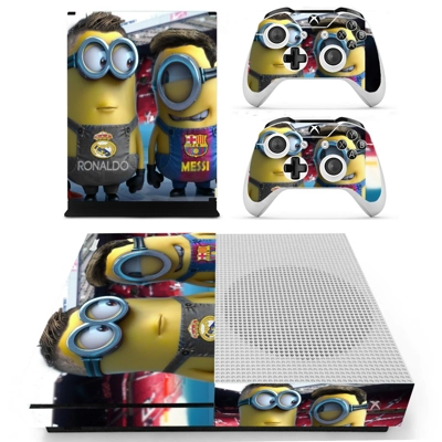 Minions decal skin for Xbox one S Console and 2 Controllers Minions decal skin for Xbox one S Console and 2 Controllers
