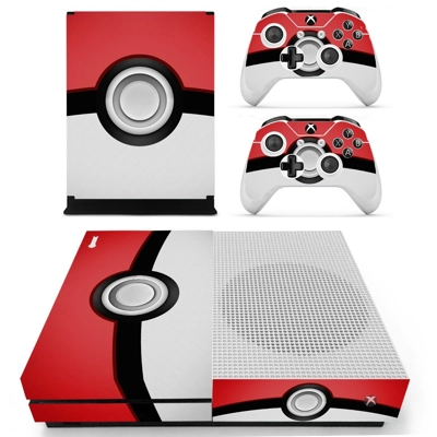 Pokemon Pokeball decal skin for Xbox one S Console and 2 C.. Pokemon Pokeball decal skin for Xbox one S Console and 2 C..