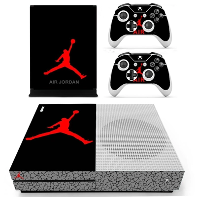 Jordan 23 decal skin for Xbox one S Console and 2 Controll.. Jordan 23 decal skin for Xbox one S Console and 2 Controll..