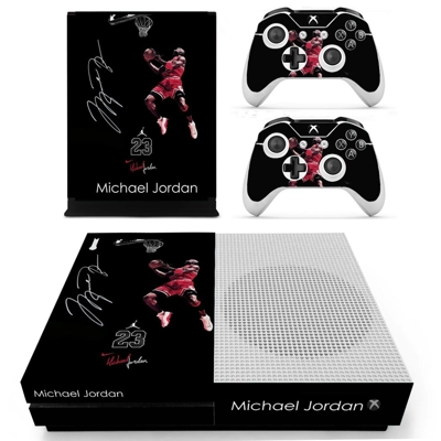 Jordan 23 decal skin for Xbox one S Console and 2 Controll.. Jordan 23 decal skin for Xbox one S Console and 2 Controll..