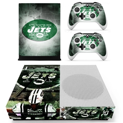Newyork Jets decal skin for Xbox one S Console and 2 Contr.. Newyork Jets decal skin for Xbox one S Console and 2 Contr..
