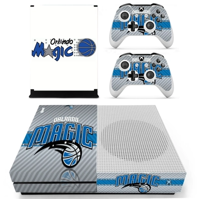 Orlando Magic decal skin for Xbox one S Console and 2 Cont.. Orlando Magic decal skin for Xbox one S Console and 2 Cont..